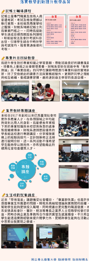 提升教學品質之海報